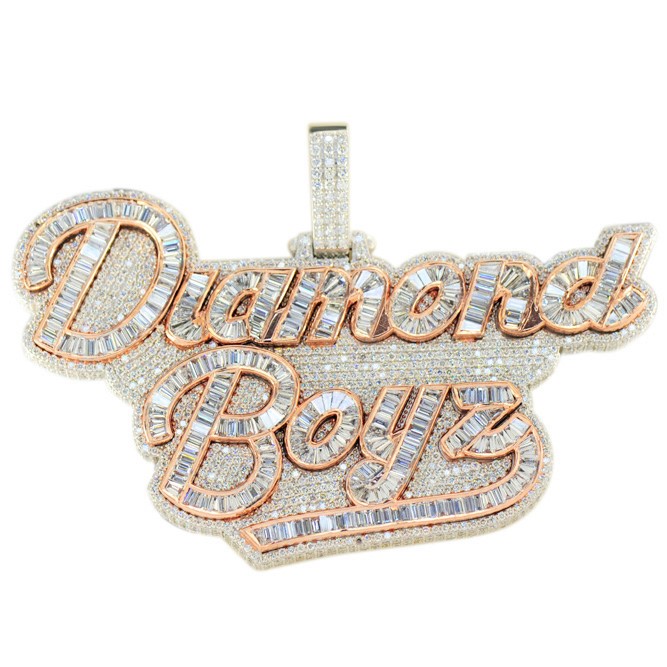 CJ192051 - Custom Diamond Boyz Pendant
